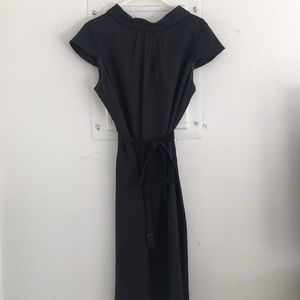 Grey knee length dress